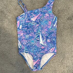 Lilly Pulitzer girls tiara swimsuit